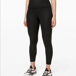 Lululemon Align II Monochromic Black Emboss 6